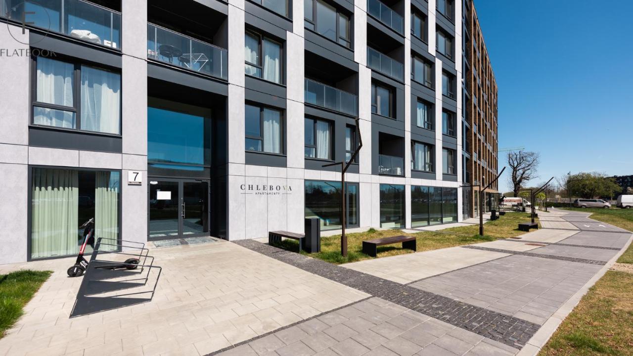 Flatbook - City Center Apartments Chlebova With Gym 그단스크 외부 사진