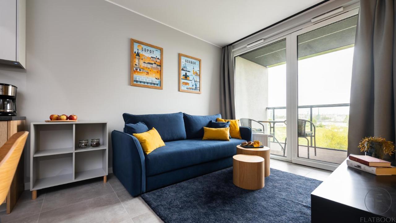 Flatbook - City Center Apartments Chlebova With Gym 그단스크 외부 사진